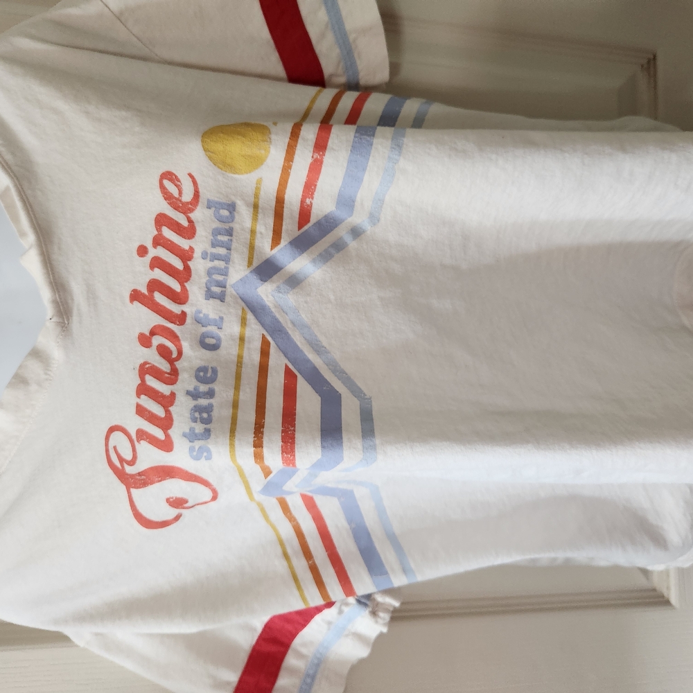 Sunshine State of Mind Graphic Tee - White